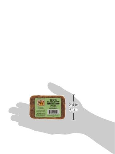 African Black Soap Bar Mango - 5 oz