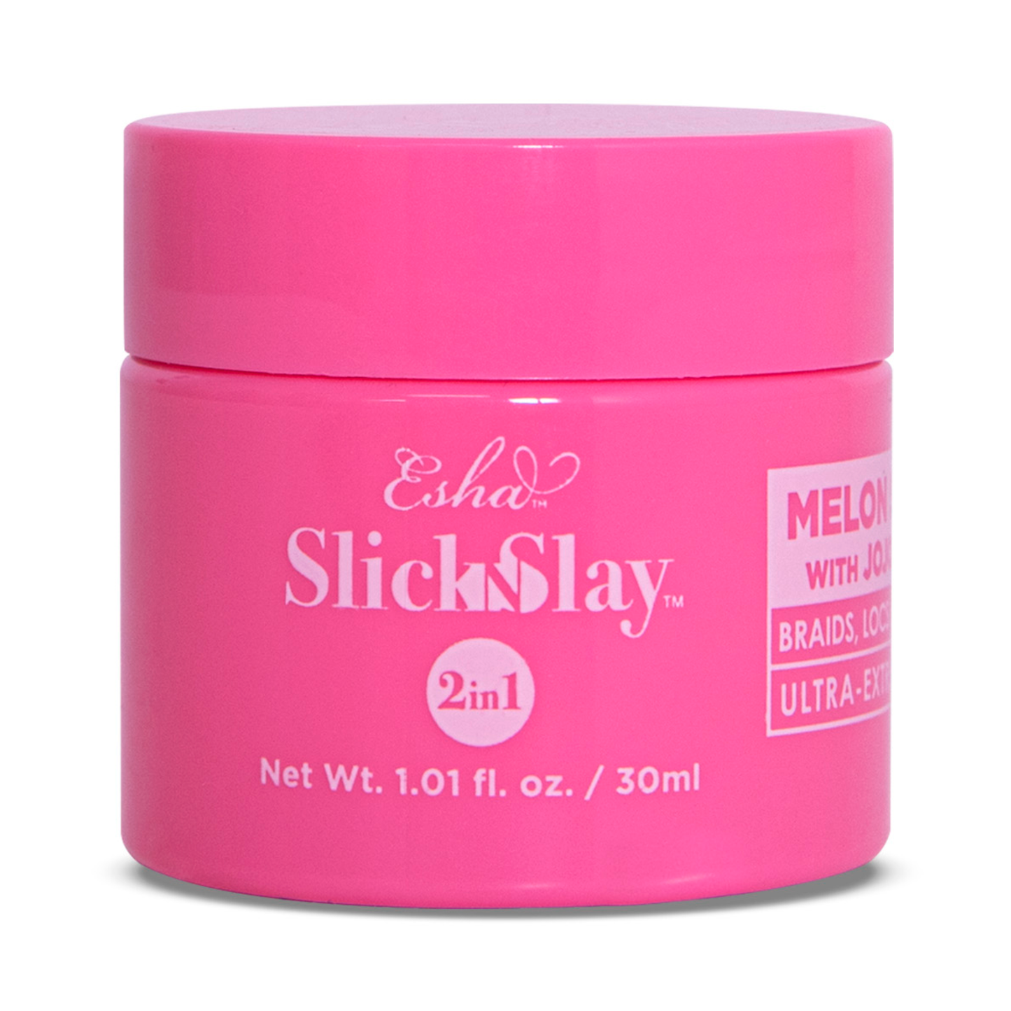Esha Girl - Slick N Slay 2-IN-1 Braid & Edge Gel - MELON & JOJOBA OIL: 500ML