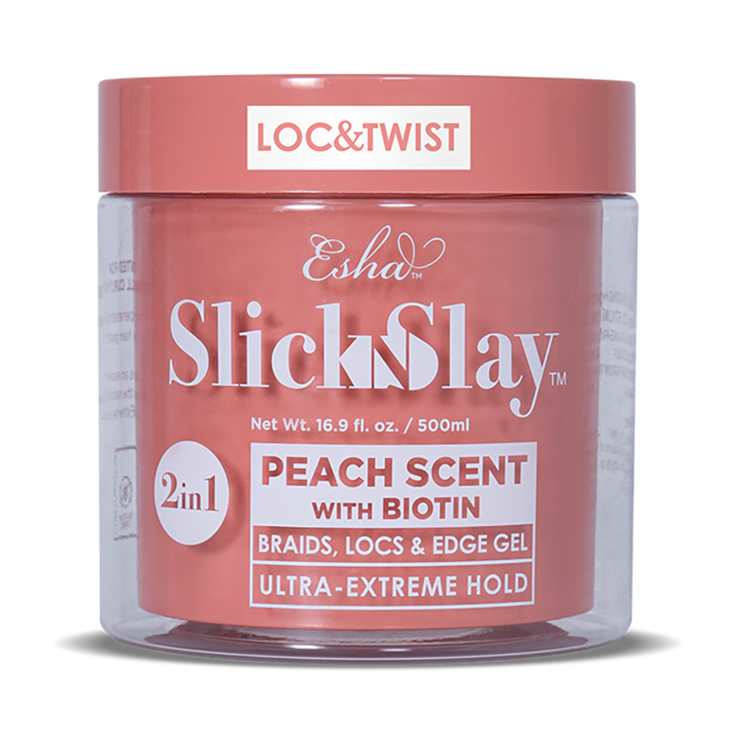 Esha Girl - Slick N Slay Braid & Edge Hair Styling Gel: Peach & Biotin / 150ML