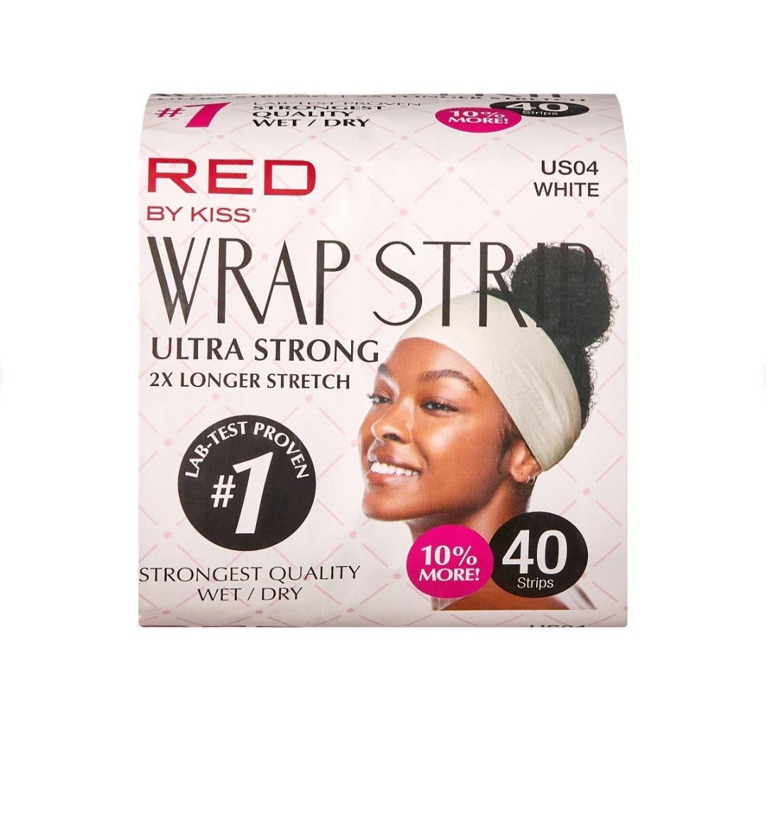 KISS Red Wrap Strips Black or White 3.5" – Black