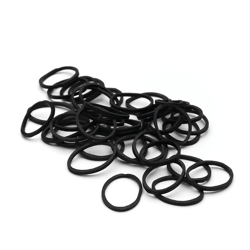 Annie - Annie Rubber Bands 300Ct Black