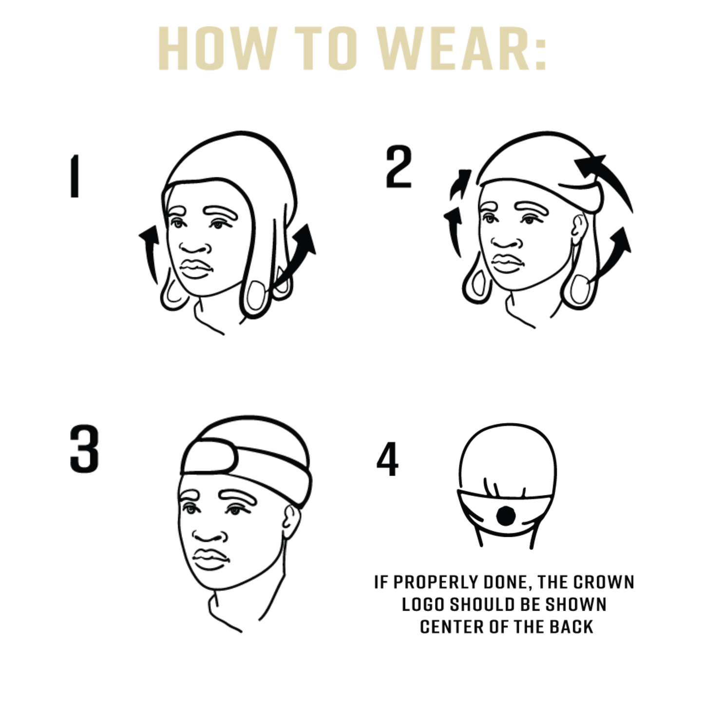Annie International, Inc. - Mr. Durag Spandex Velcro Compress Wave Cap, Black