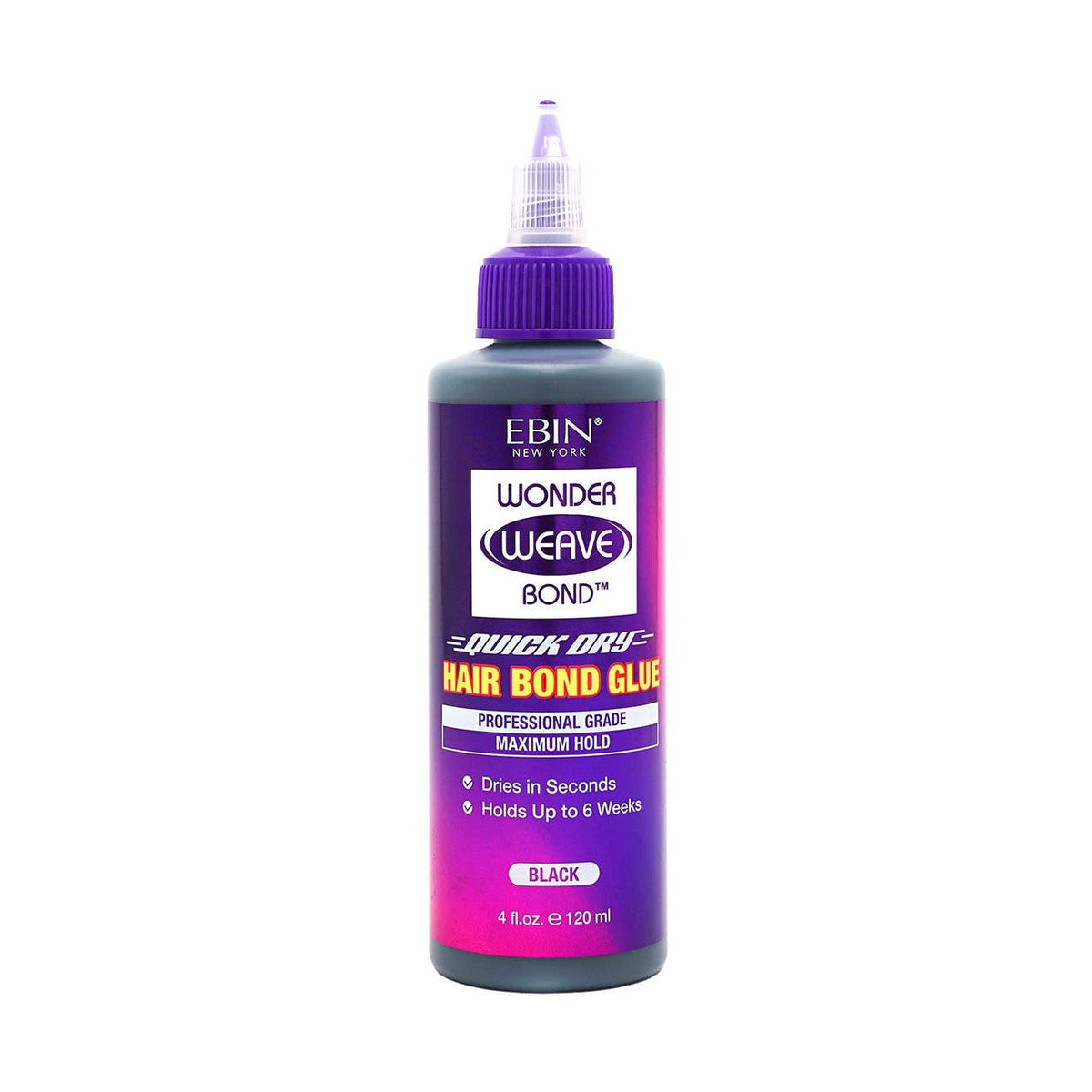 EBIN NEW YORK - Wonder Weave Bond Hair Bond Glue (Black): 1oz/30mL