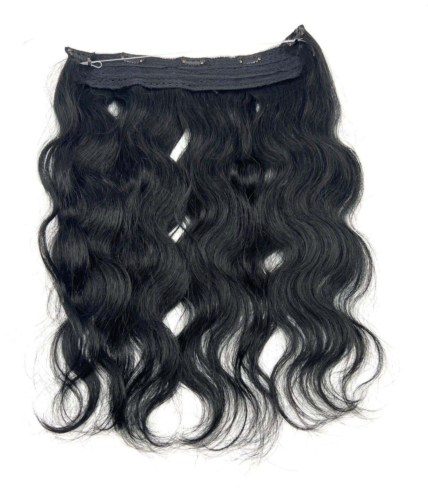 100% Human Hair Vip Brand BandX Halo Body Wave 18'' with Clip