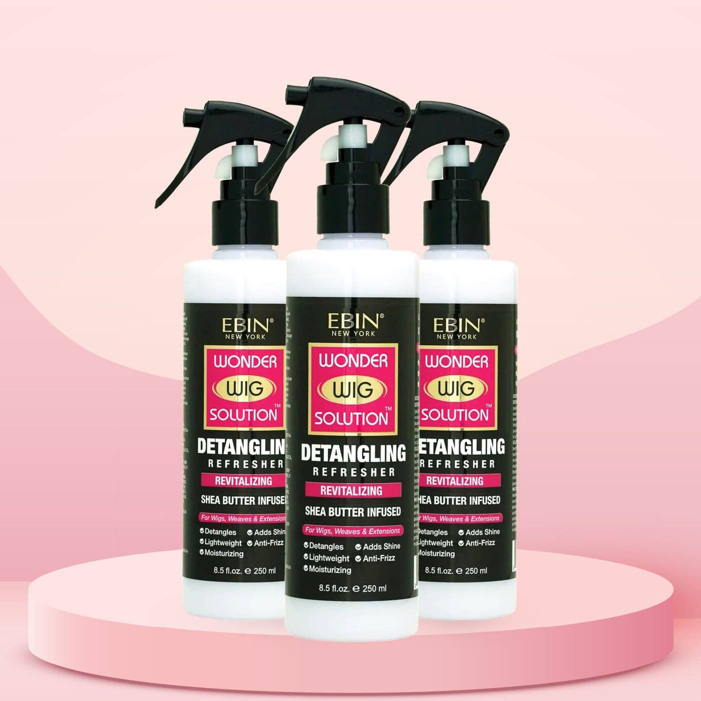 EBIN NEW YORK - Wonder Wig Solution Detangling Refresher - Spray