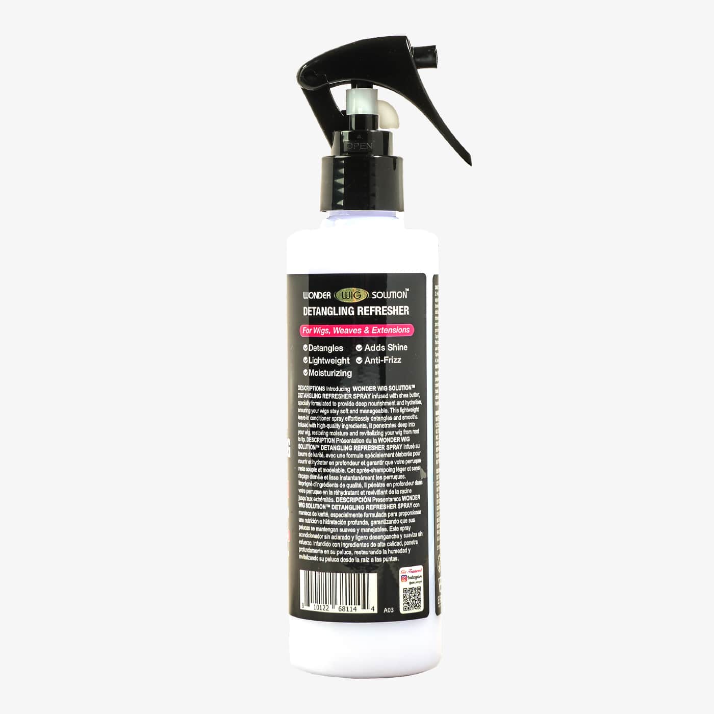 EBIN NEW YORK - Wonder Wig Solution Detangling Refresher - Spray