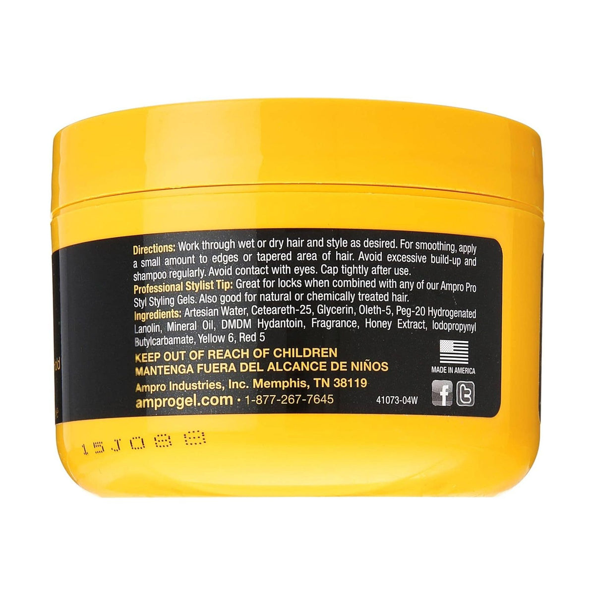 MK Smith's Shop - Ampro Conditioning Gel (Extra Hold) 8 oz