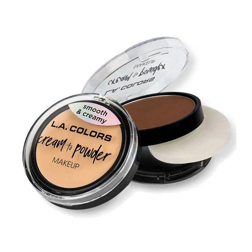 Pineapple Beauty - LA Colors CCP329 Cream to Powder Foundation Tan - 3pc