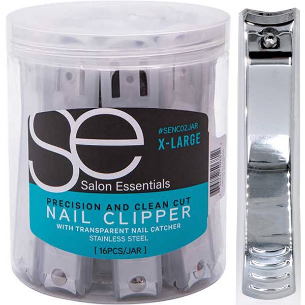 Majestic Wholesale - SE Precision Nail Clipper with Transparent Nail Catcher 16PC