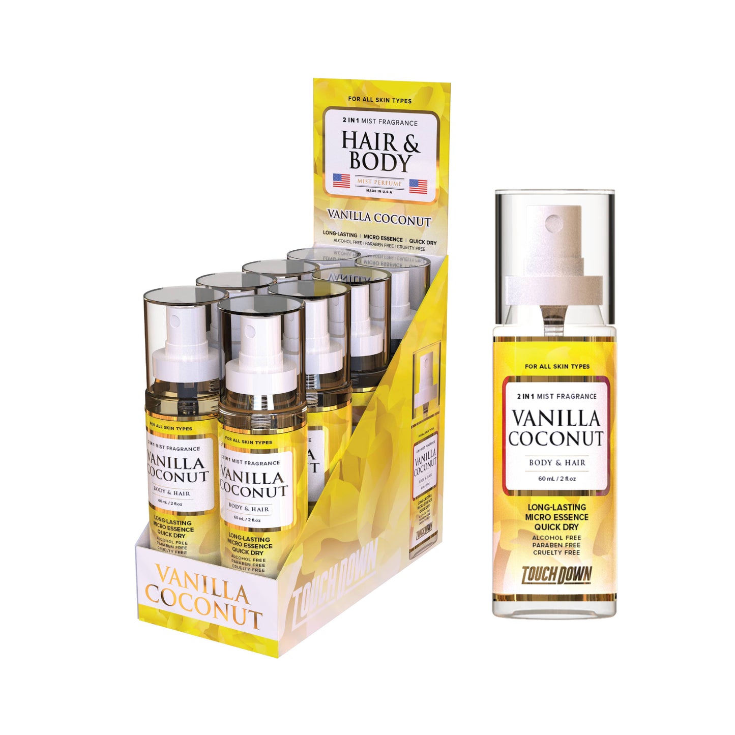 2 in 1 Hair and Body Mist Fragrance
