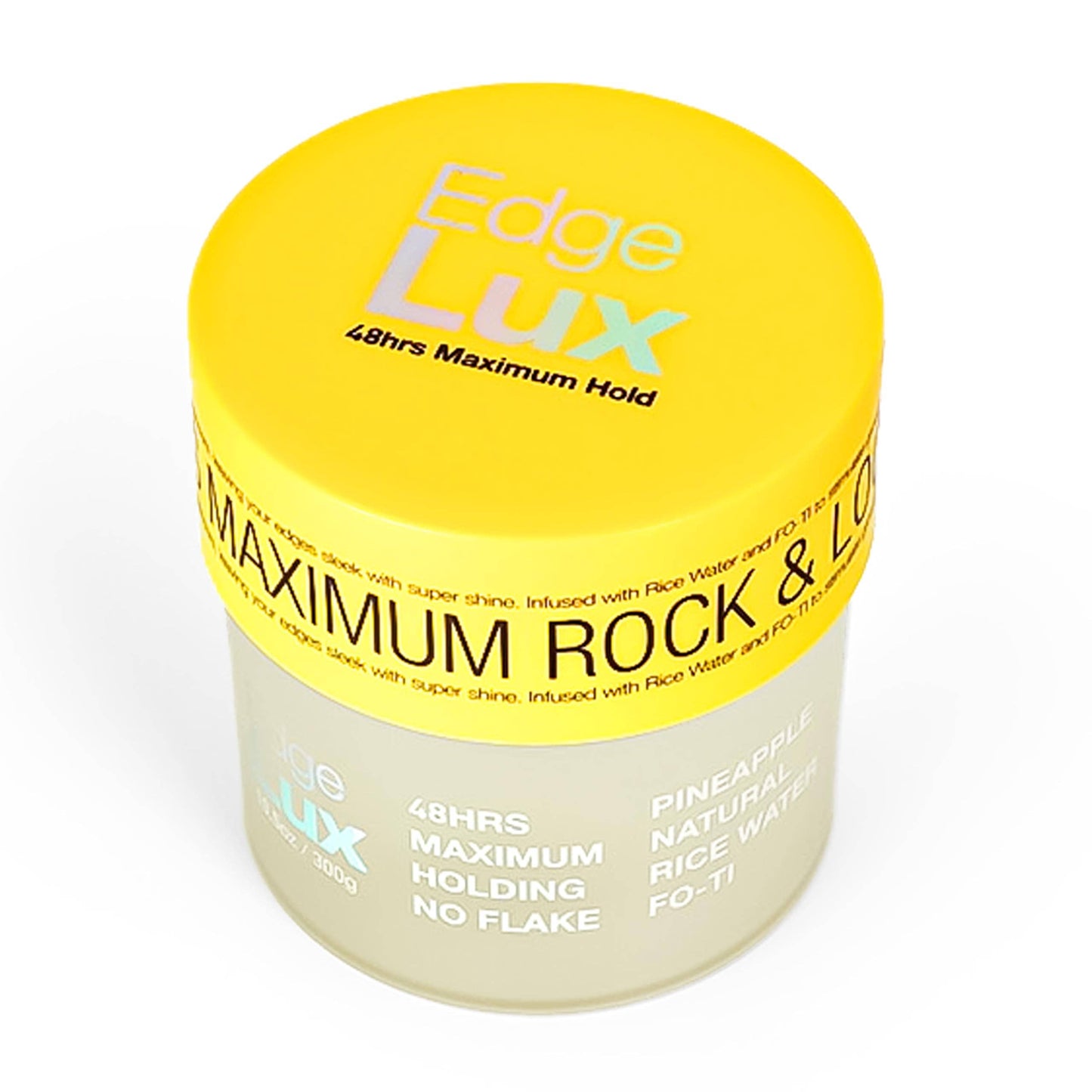 Lux Collection Edge Lux Edge Control Wax 48Hour Maximum Hold: Peach / 100g (12pc)