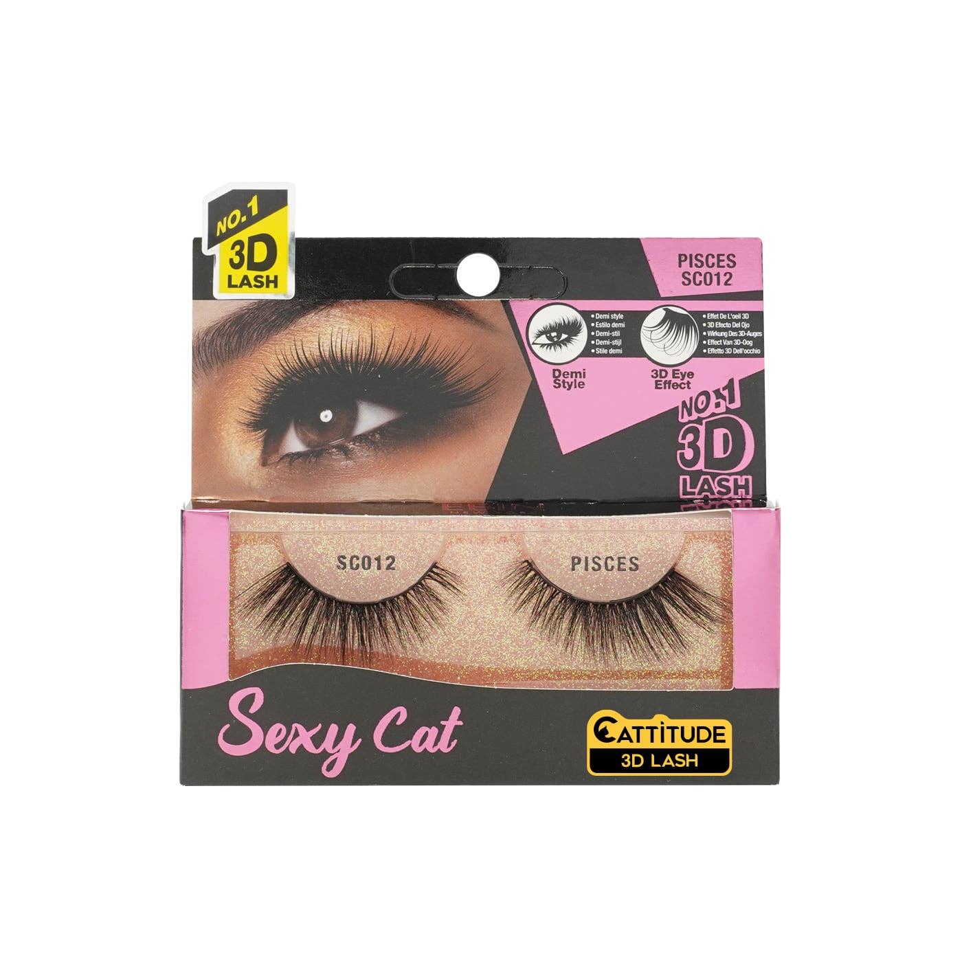 EBIN NEW YORK - Pisces - Sexy Cat 3D Lashes