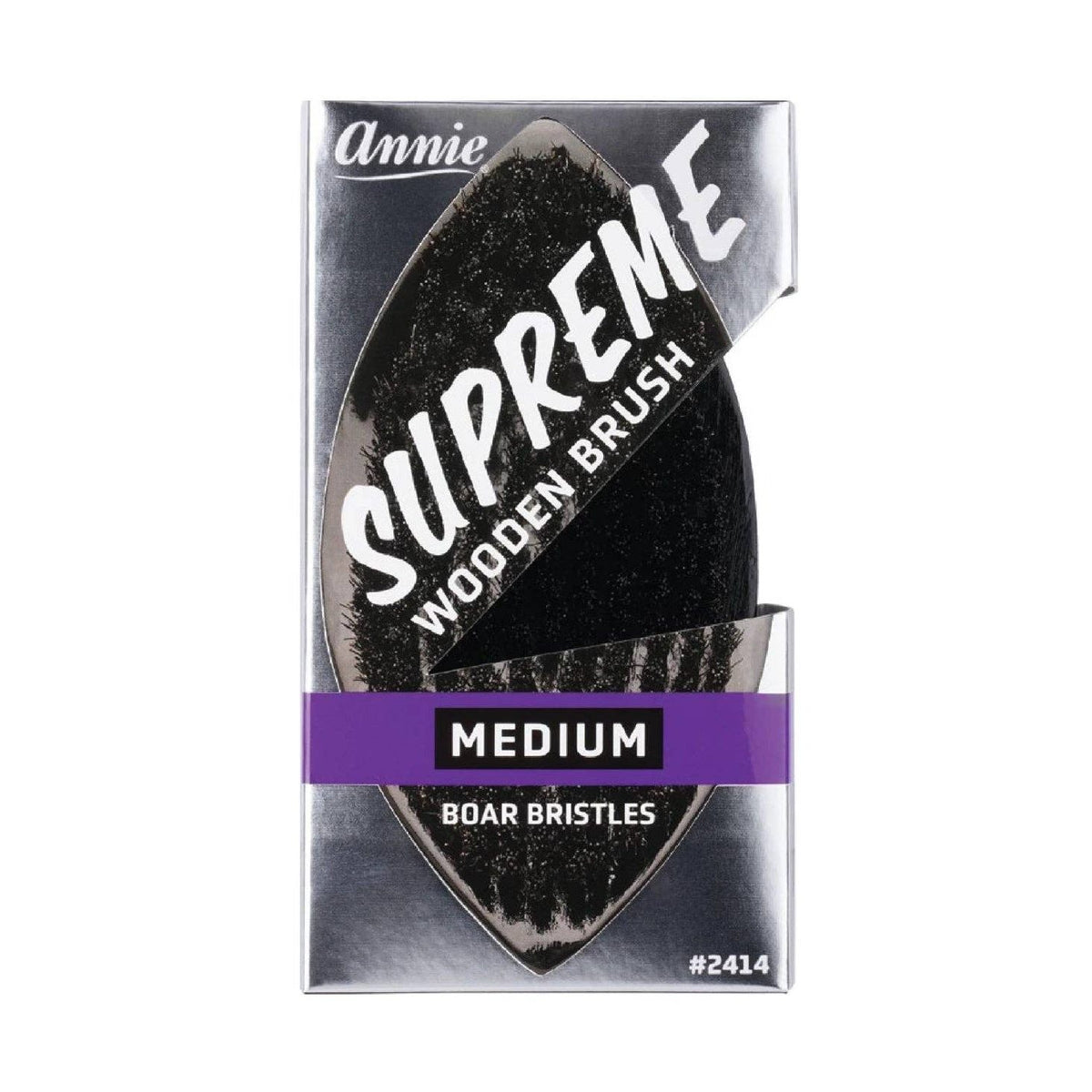 Annie International, Inc. - Annie Supreme Military Brush Medium Boar Bristles