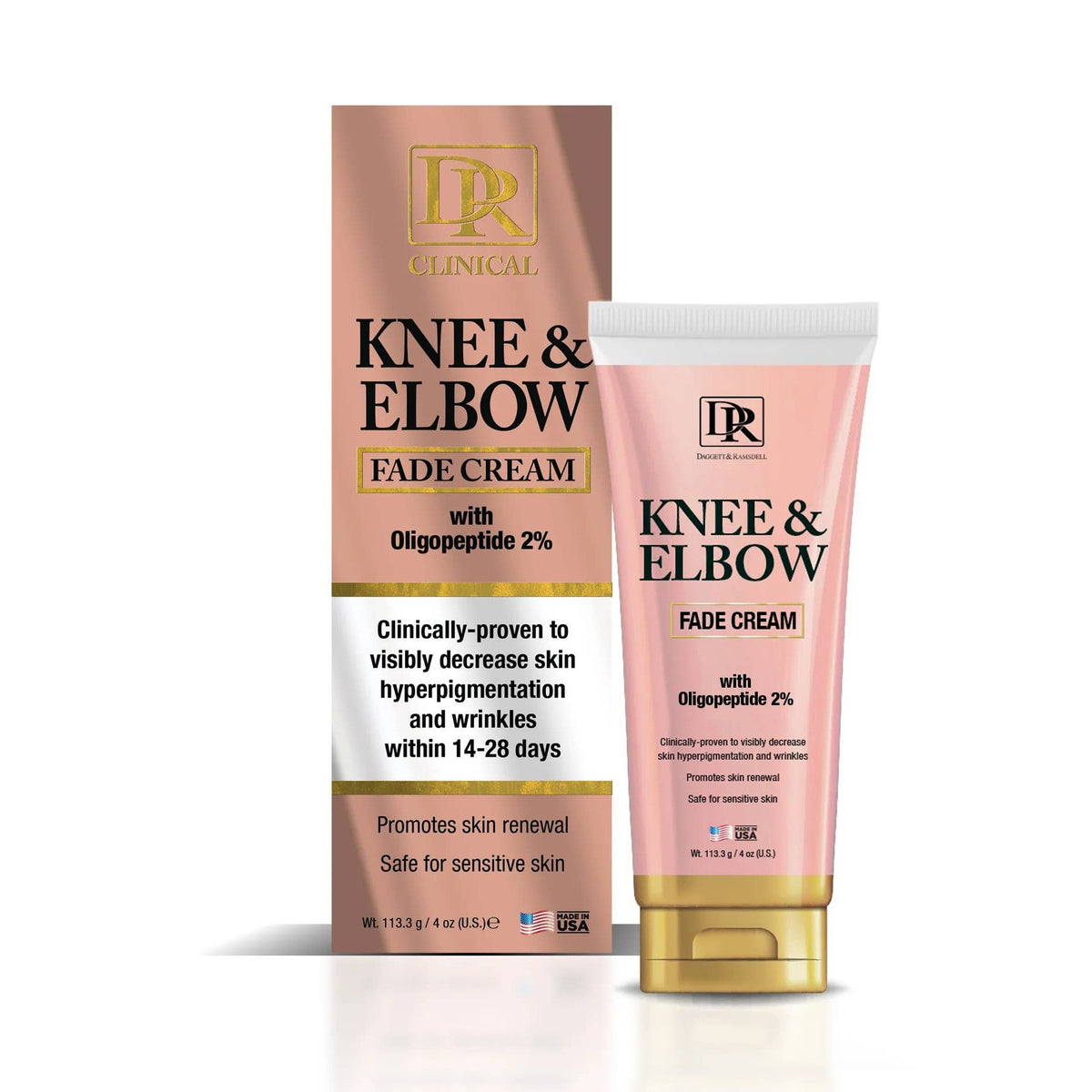 Dr. Clinical Knee & Elbow Fade Cream – 4oz Brightening