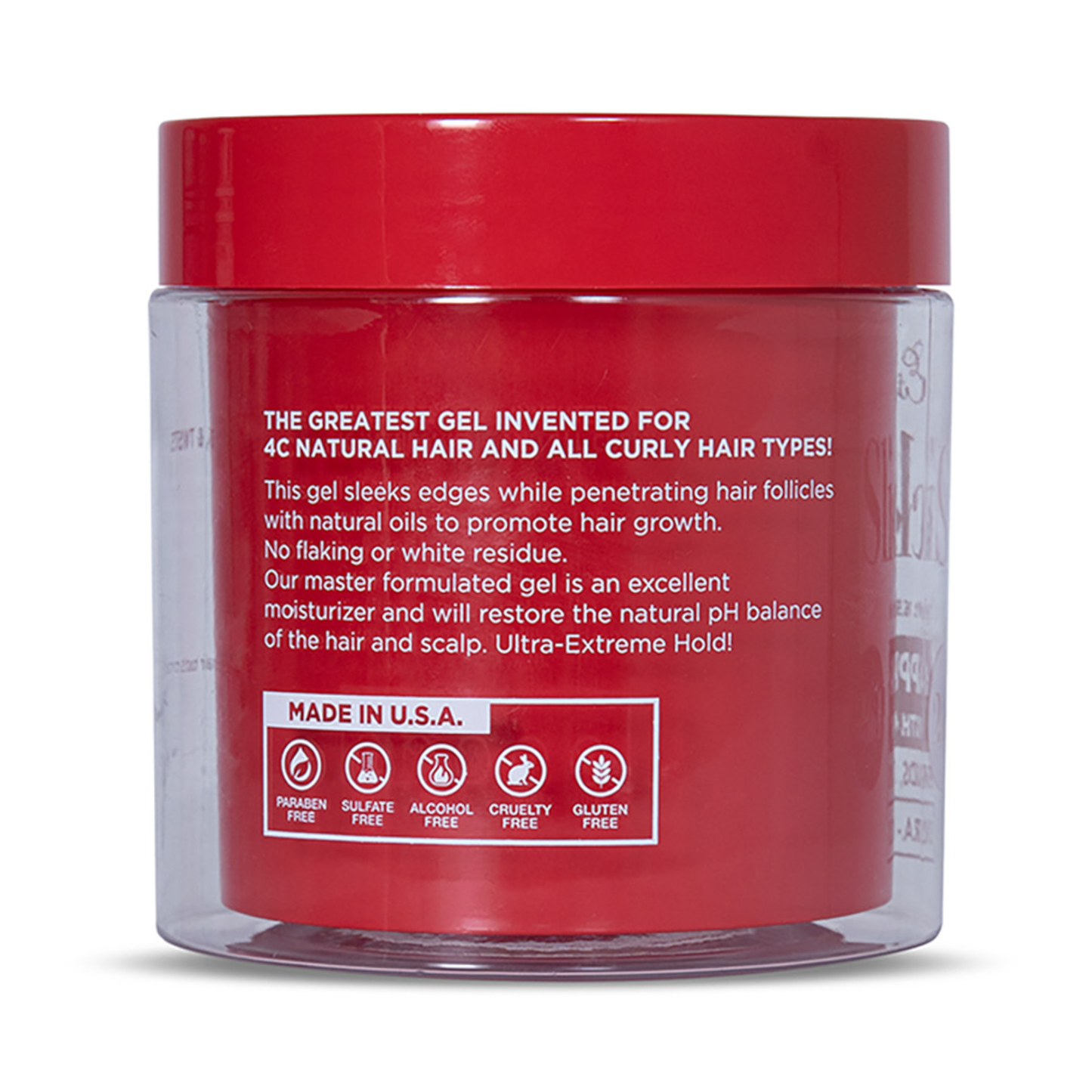 Esha Girl - Slick N Slay Braid & Edge Hair Styling Gel: Peach & Biotin / 150ML