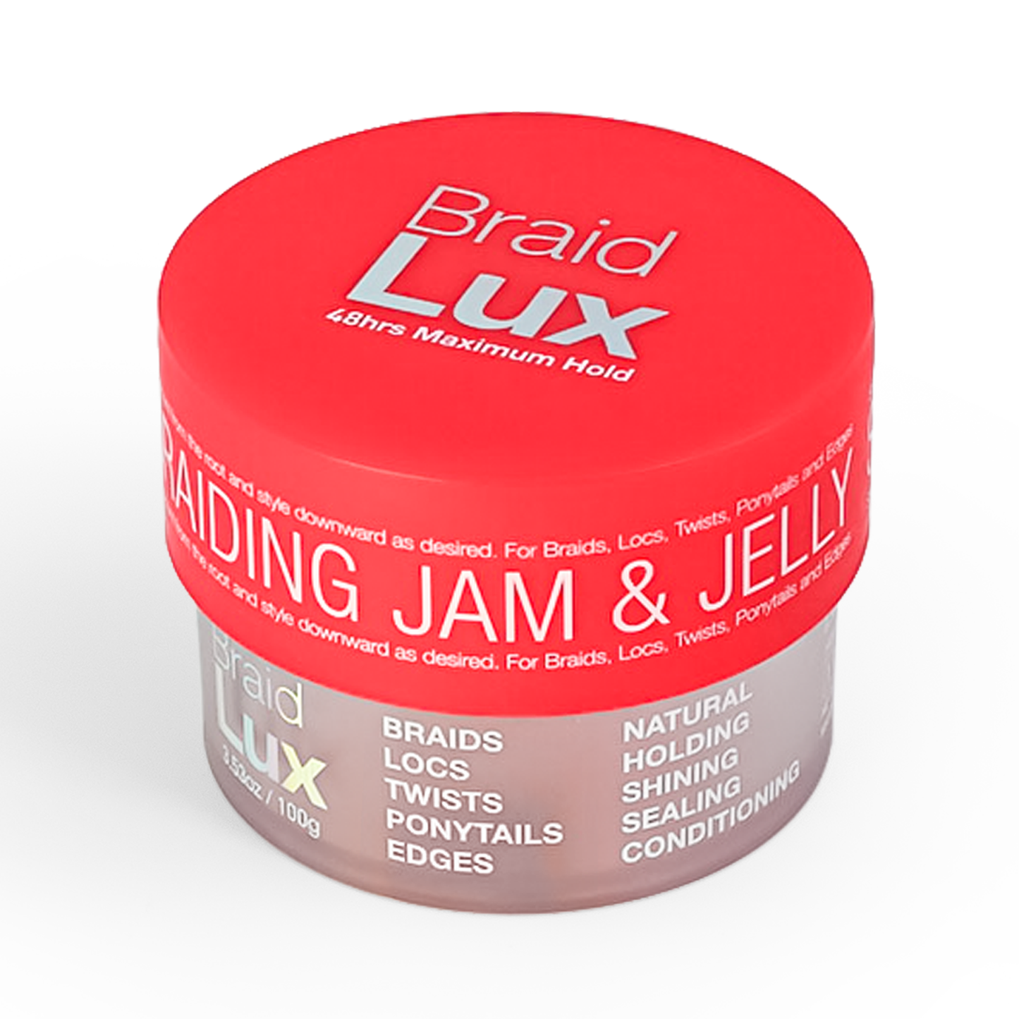 Lux Collection Edge Lux Edge Control Wax 48Hour Maximum Hold: Peach / 100g (12pc)