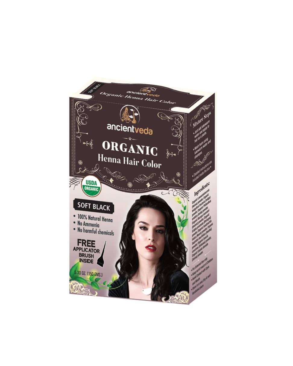 Ancientveda - Organic Soft Black Henna (150 gms)