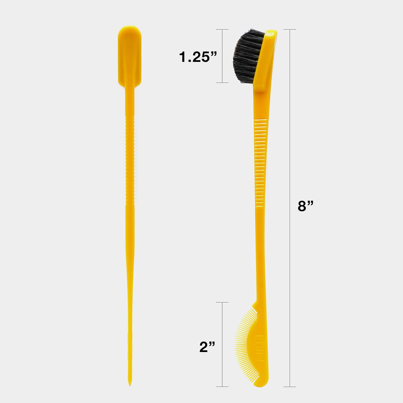 EBIN NEW YORK - 24 Hour Edge Tamer Brushes Bristle - 3 Pack: Swine Bristles