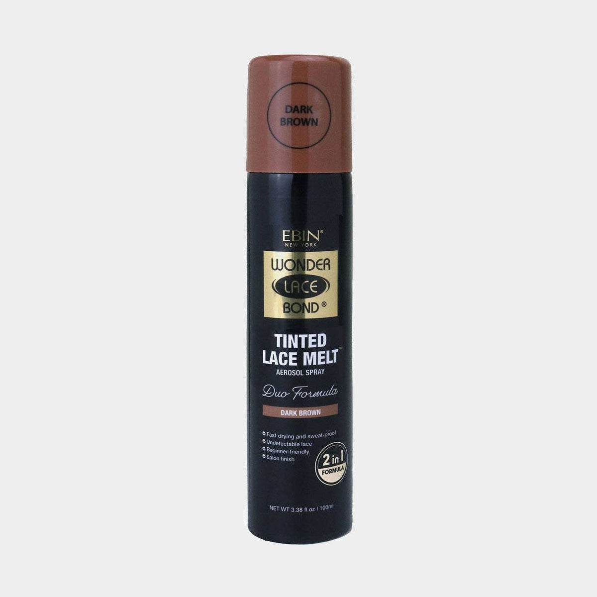 EBIN NEW YORK - Wonder Bond Tinted Lace Melt Aerosol Spray: Medium Dark Brown