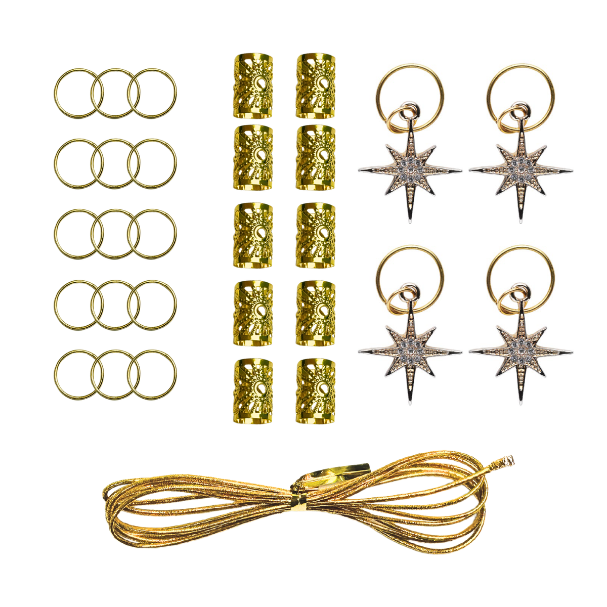 Annie - Annie Braid Charm Set, Star