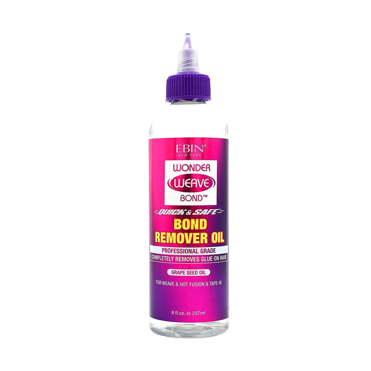 EBIN NEW YORK - Wonder Weave Bond Bond Remover Oil: 4oz /120mL
