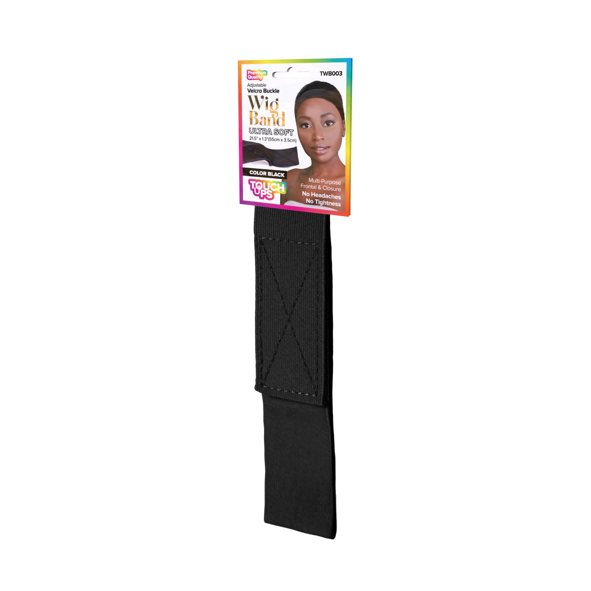 SM Beauty LLC - TouchUps - Adjustable Buckle Wig Band | Ultra Soft: TWB005 BEIGE