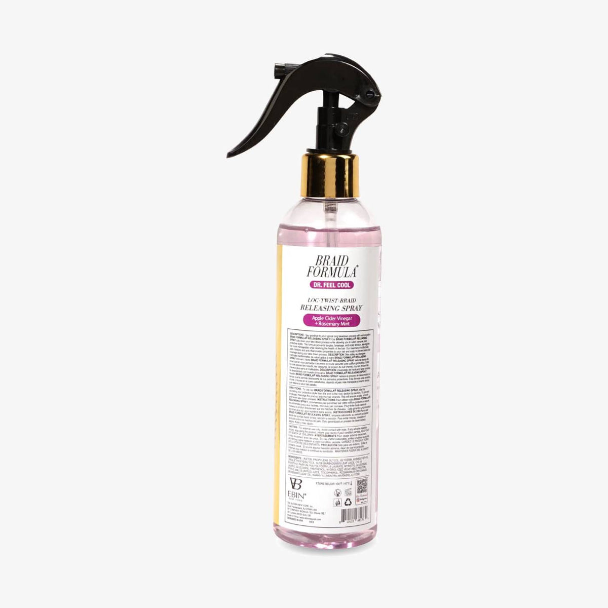 EBIN NEW YORK - Braid Formula Dr. Feel Cool Loc. Twist. Braid. Releasing Spray - 8.5OZ(250ML)
