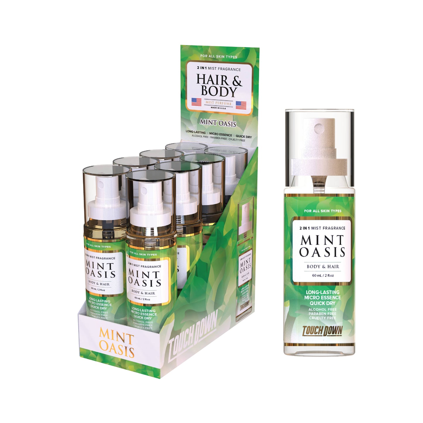 2 in 1 Hair and Body Mist Fragrance