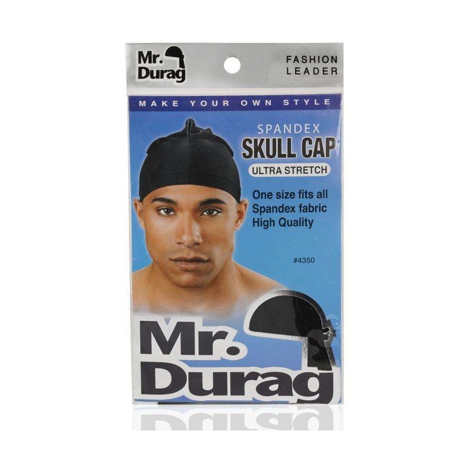Mr. Durag Spandex Skull Cap, 1 Count, Black