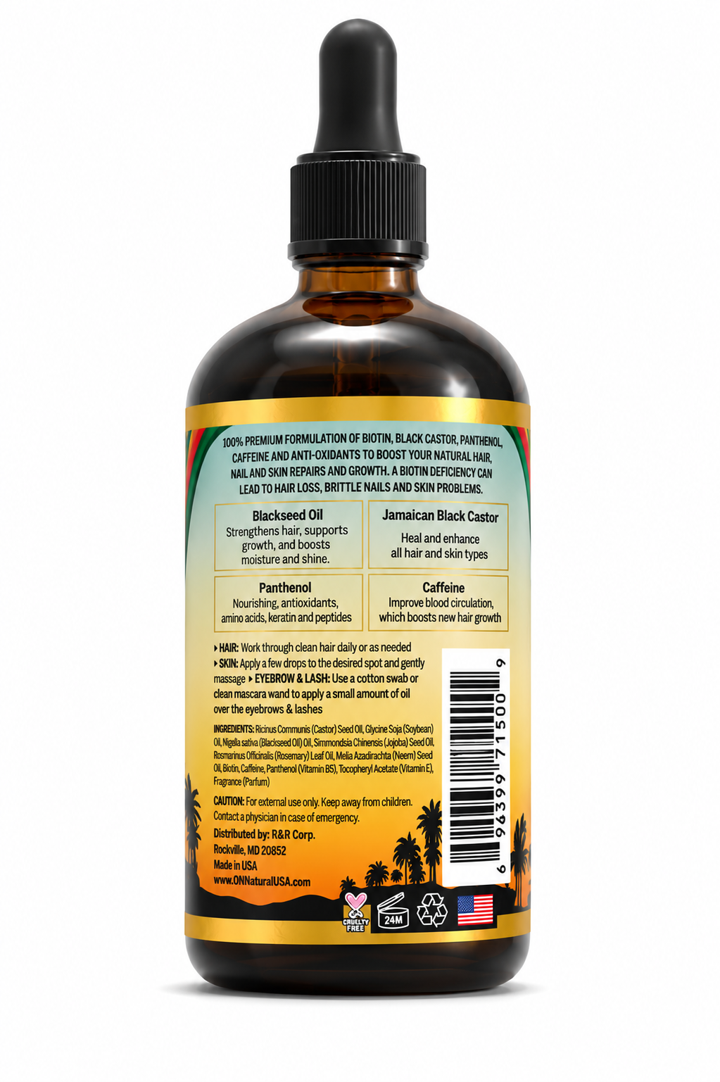 ON Natural USA - ON NATURAL - Black Seed Oil: Standard