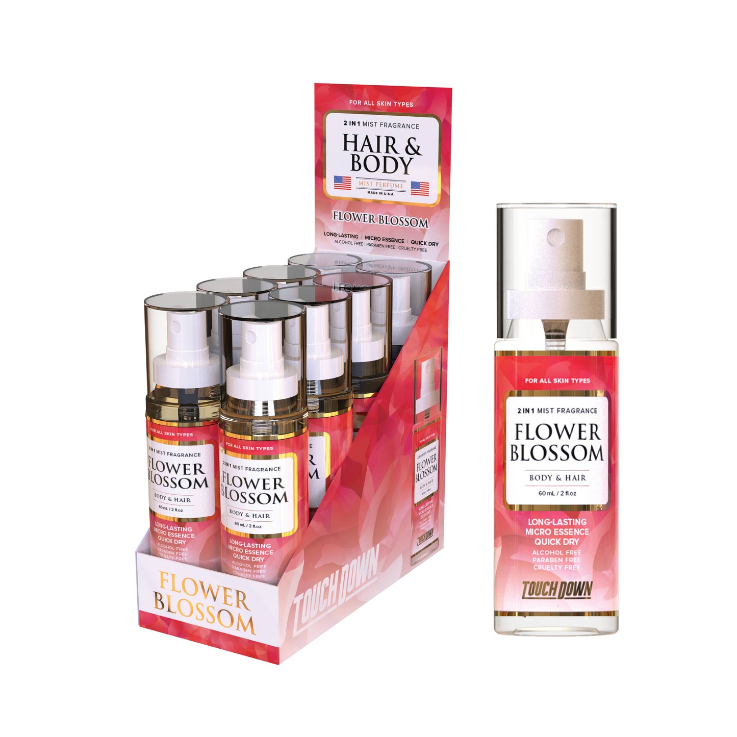 2 in 1 Hair and Body Mist Fragrance