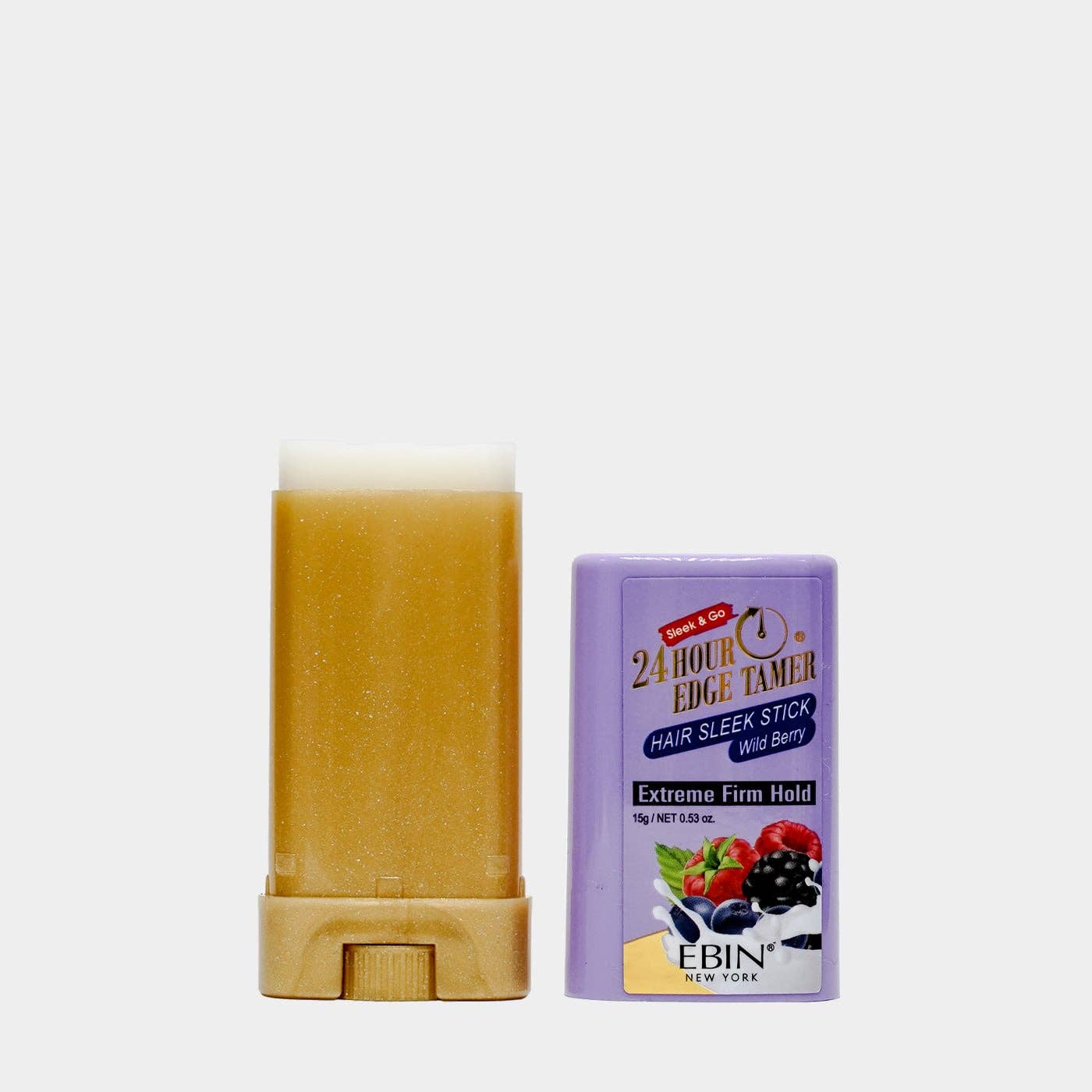 EBIN NEW YORK - 24 Hour Edge Tamer Sleek Hair Wax Stick - Wild Berry (0.53oz: 0.5oz)