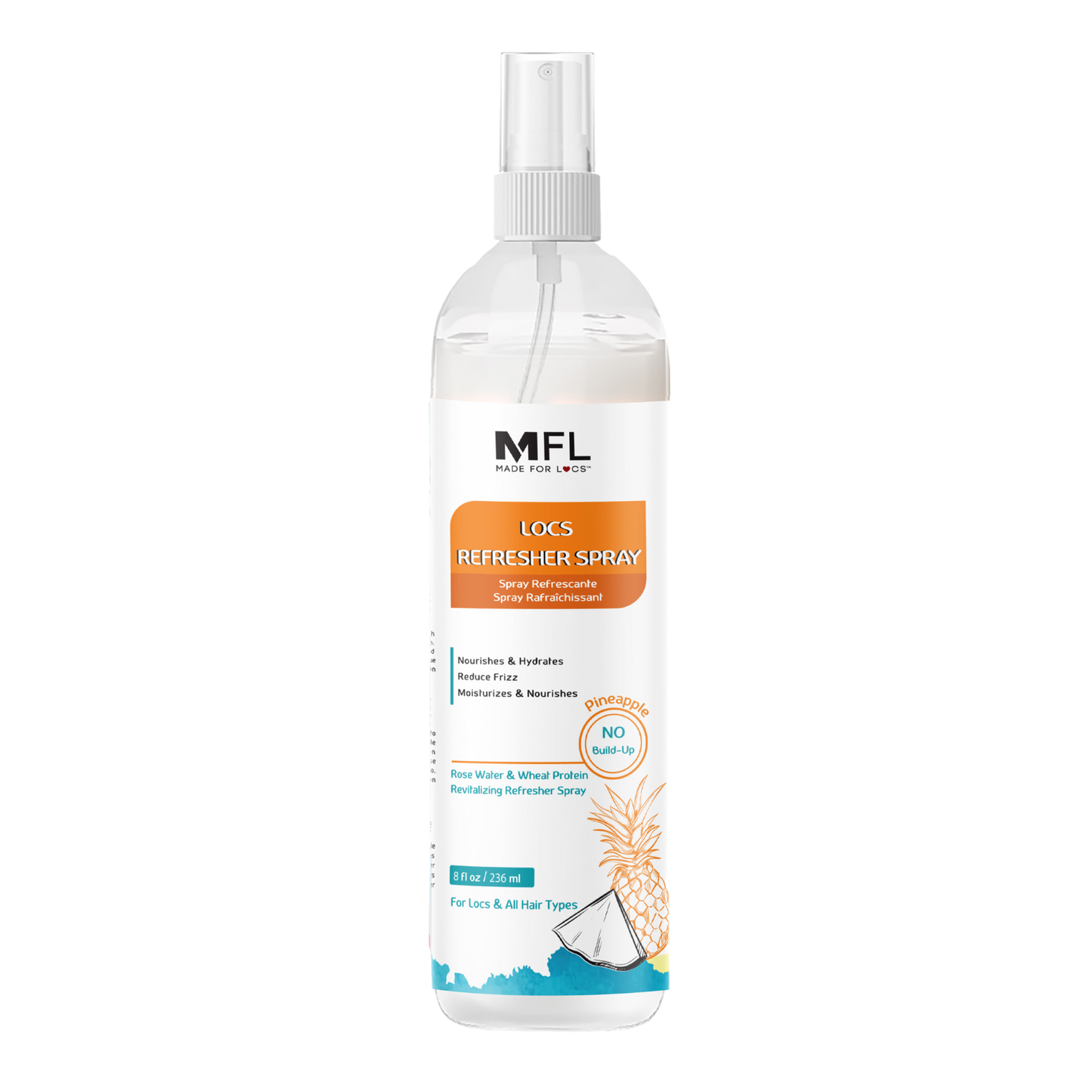 Made For Locs - Locs Rose-Water Refresher Spray | 8 oz: Pomegranate Pear