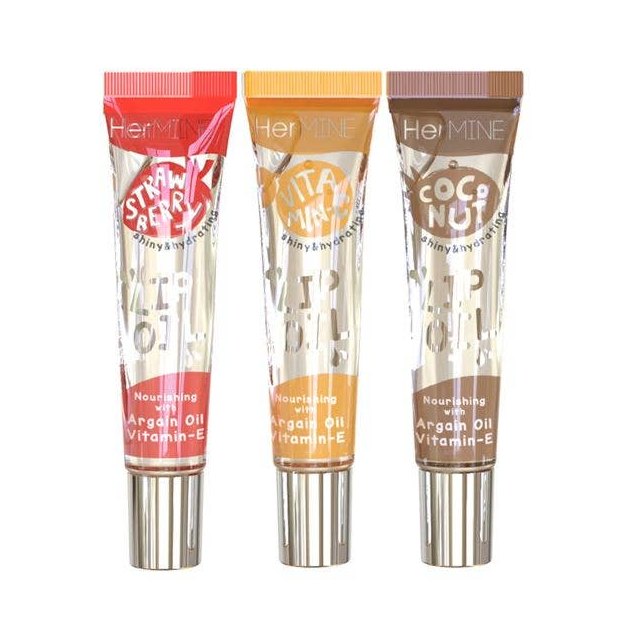 SM Beauty LLC - Hermine Lip Oil 3 Pack - Delicious: Fruitilicious