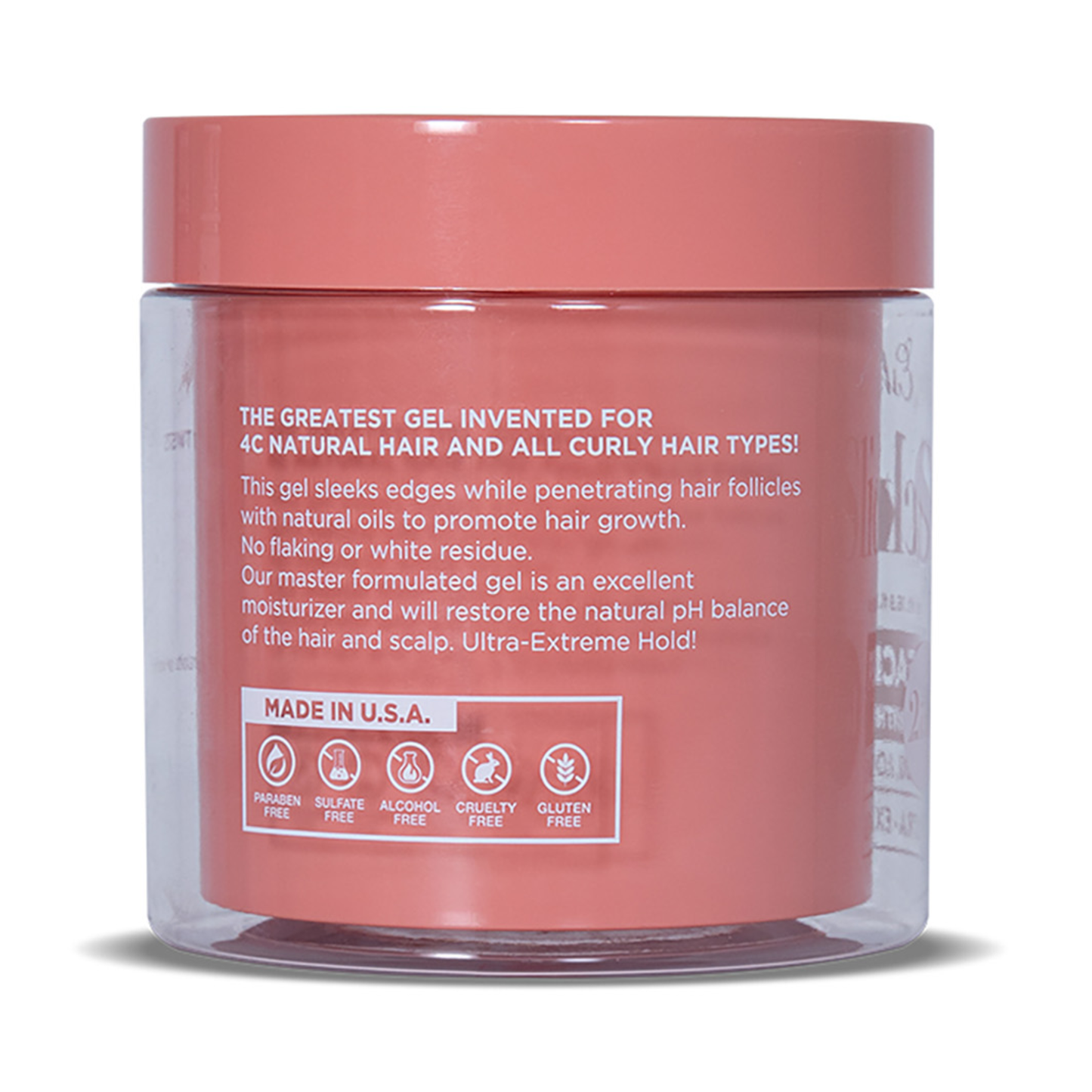 Esha Girl - Slick N Slay Braid & Edge Hair Styling Gel: Peach & Biotin / 150ML