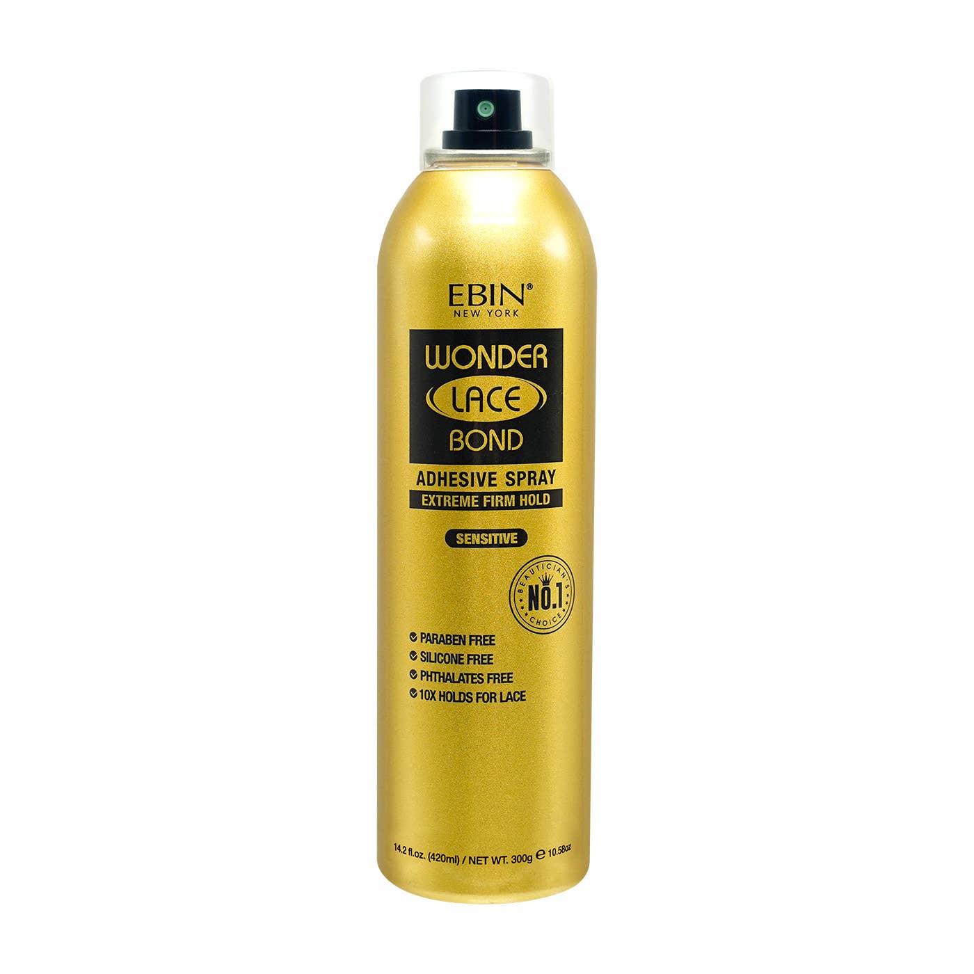 EBIN NEW YORK - Wonder Lace Bond Wig Adhesive Spray - Sensitive: 80ml