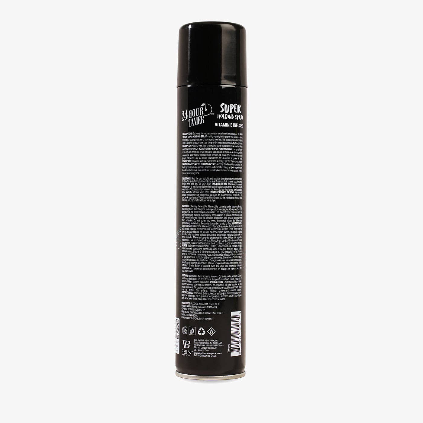 EBIN NEW YORK - 24 Hour Tamer Extreme Holding Spray: 80ML (2.71 OZ)