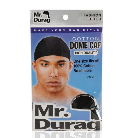 Annie International, Inc. - Mr. Durag Cotton Dome Cap Black