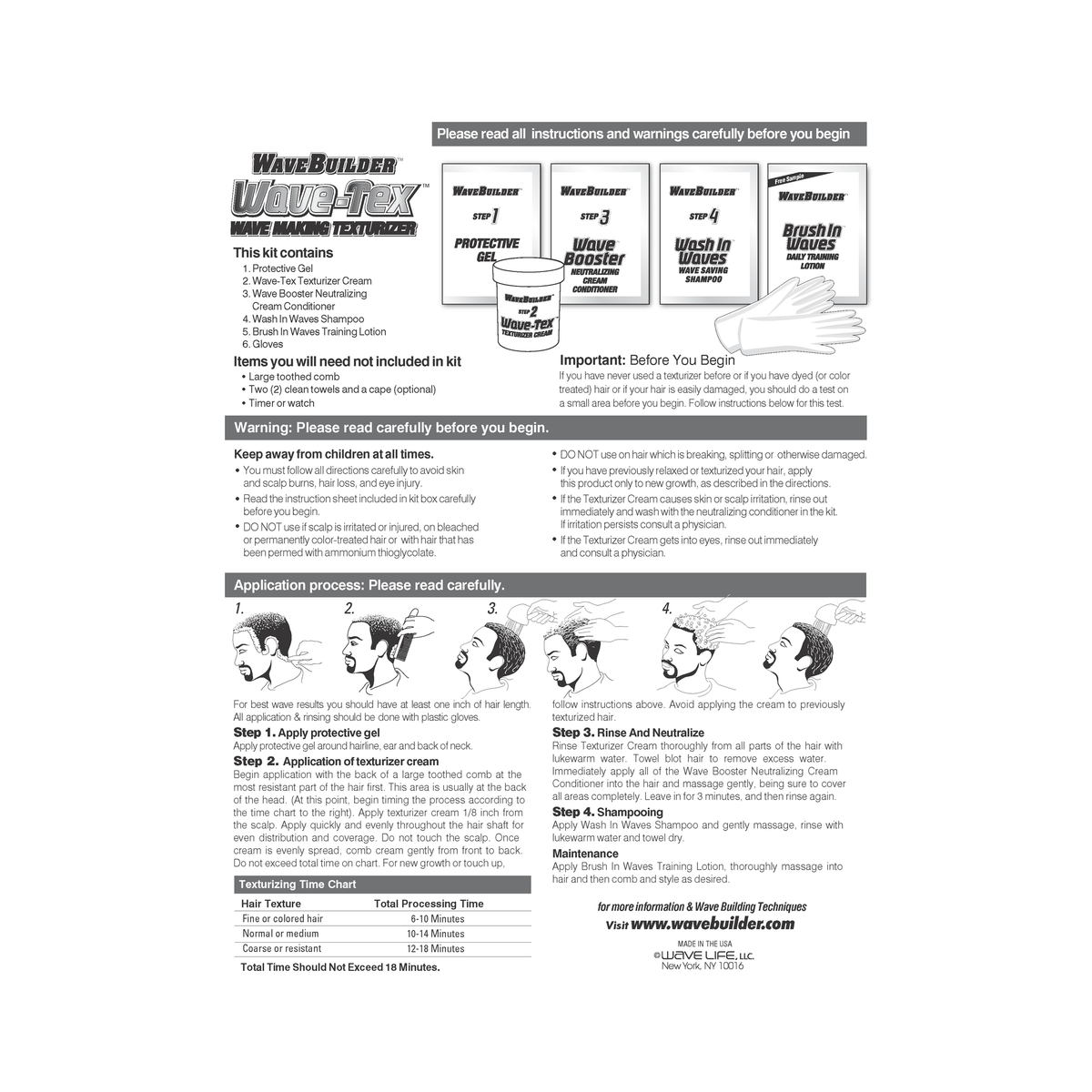 WaveBuilder - Wave-Tex - Wave Making Texturizer Kit