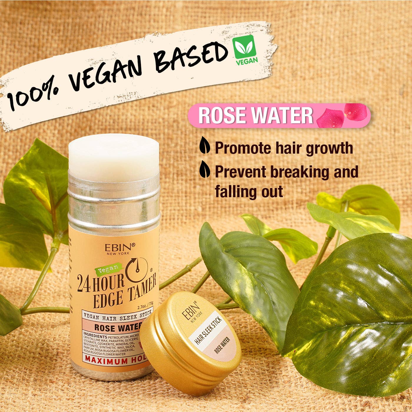 EBIN NEW YORK - Vegan Hair Sleek Stick: Olive Oil