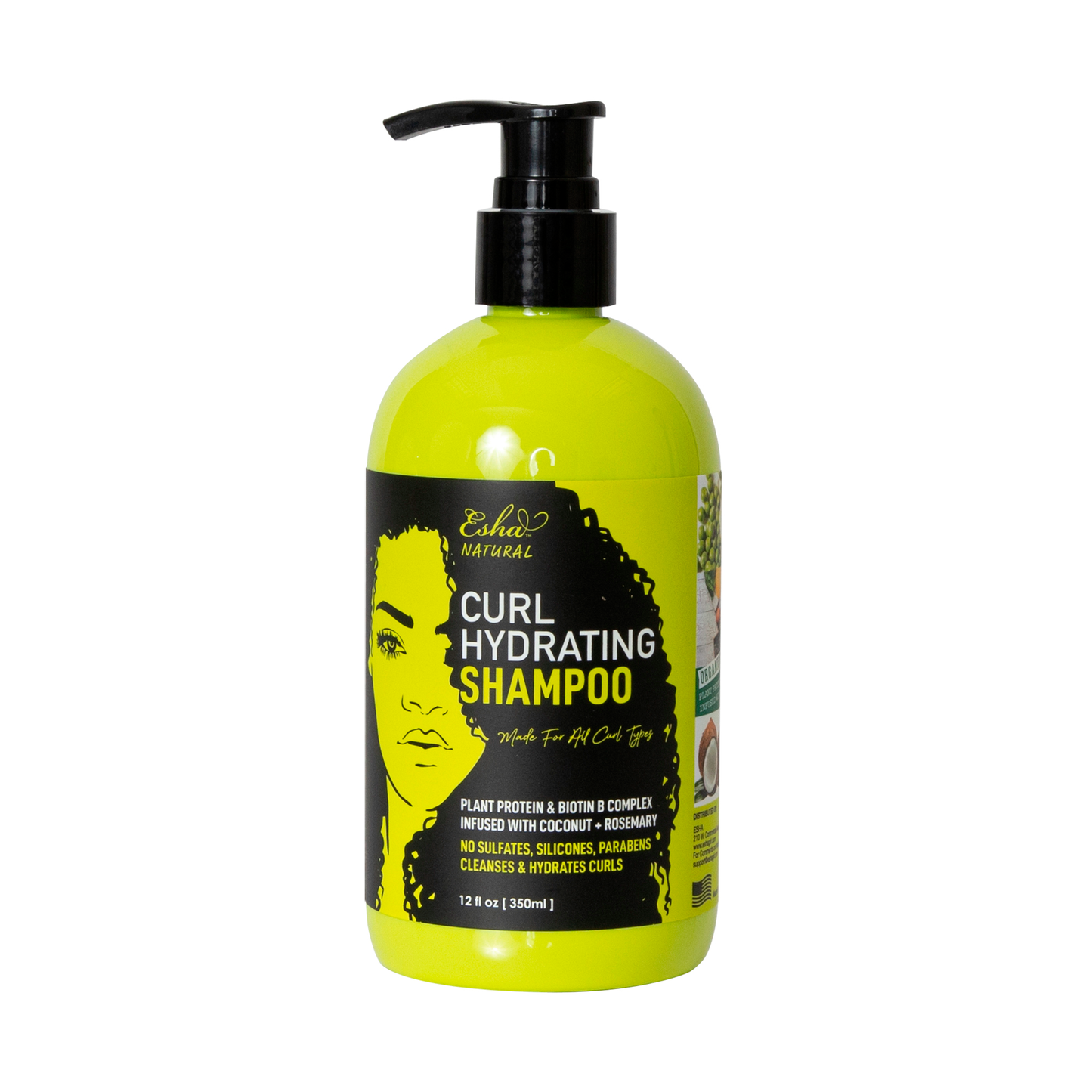 Esha Girl - Esha Natural Curl Hydrating Shampoo: 12oz (350ml)