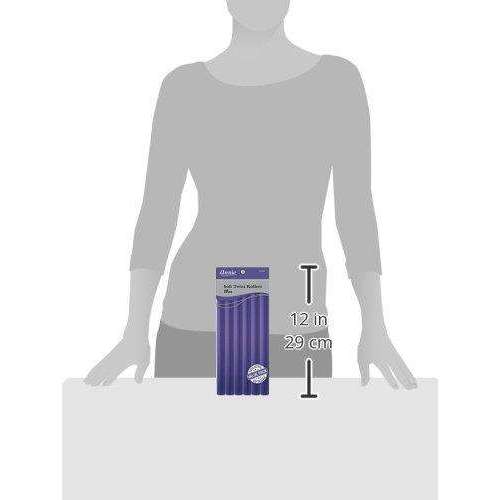 Annie International, Inc. - Annie Soft Twist Rollers 3/4" XL Purple Value Pack (10pcs)