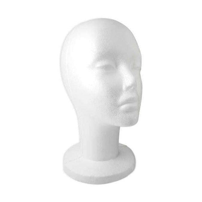 Annie Polystyrene Foam Head 11.5" Tall