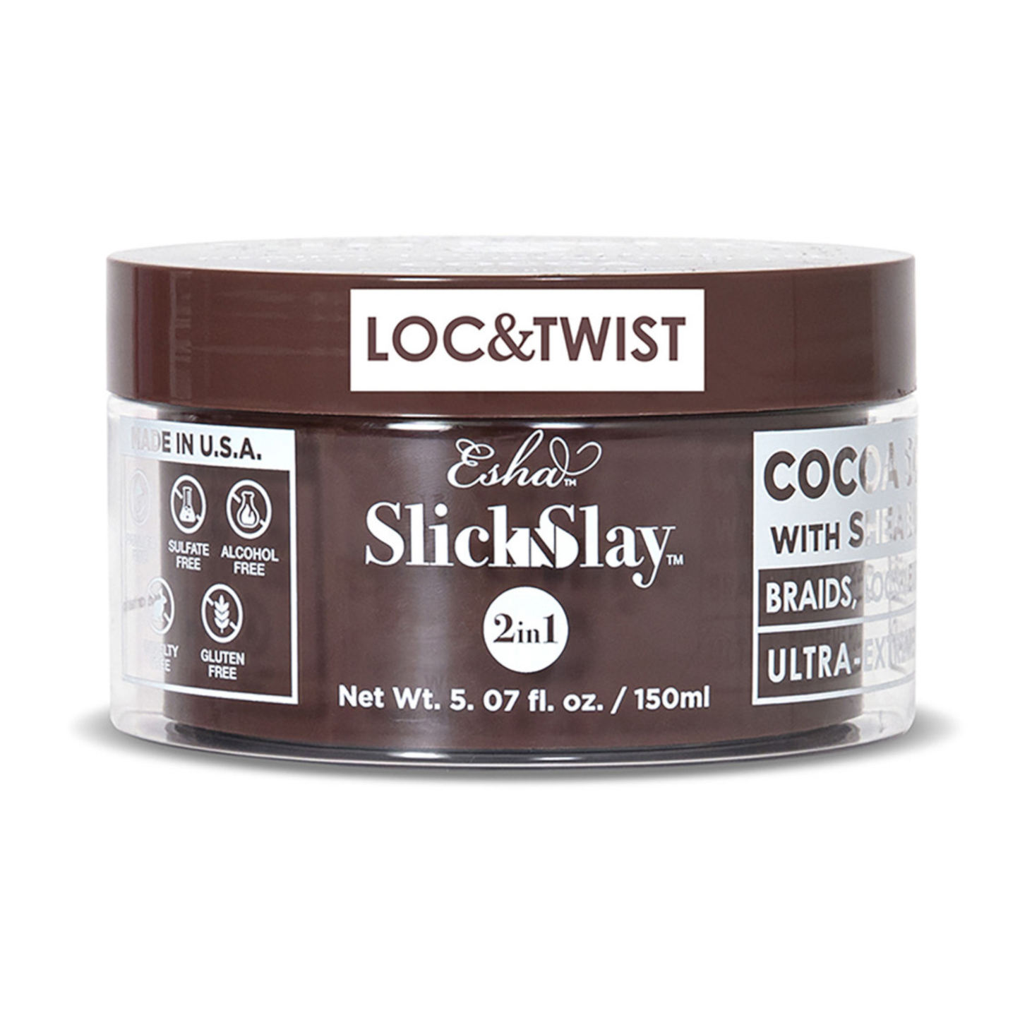 Esha Girl - Slick N Slay Braid & Edge Hair Styling Gel: Peach & Biotin / 150ML