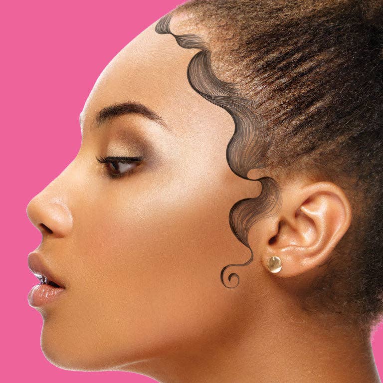 Esha Girl - Bae Hair Magic Instant Tattoo Sticker - Sweetie