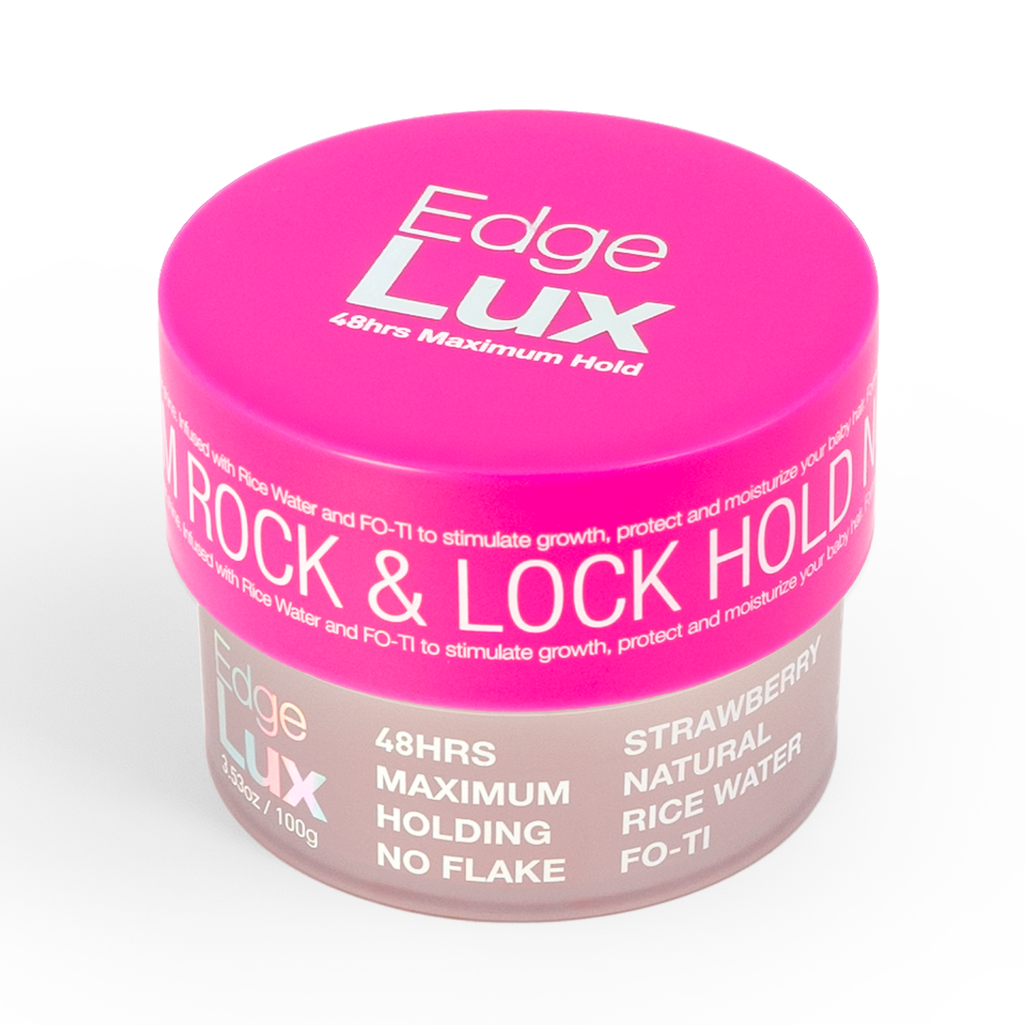 Lux Collection Edge Lux Edge Control Wax 48Hour Maximum Hold: Peach / 100g (12pc)