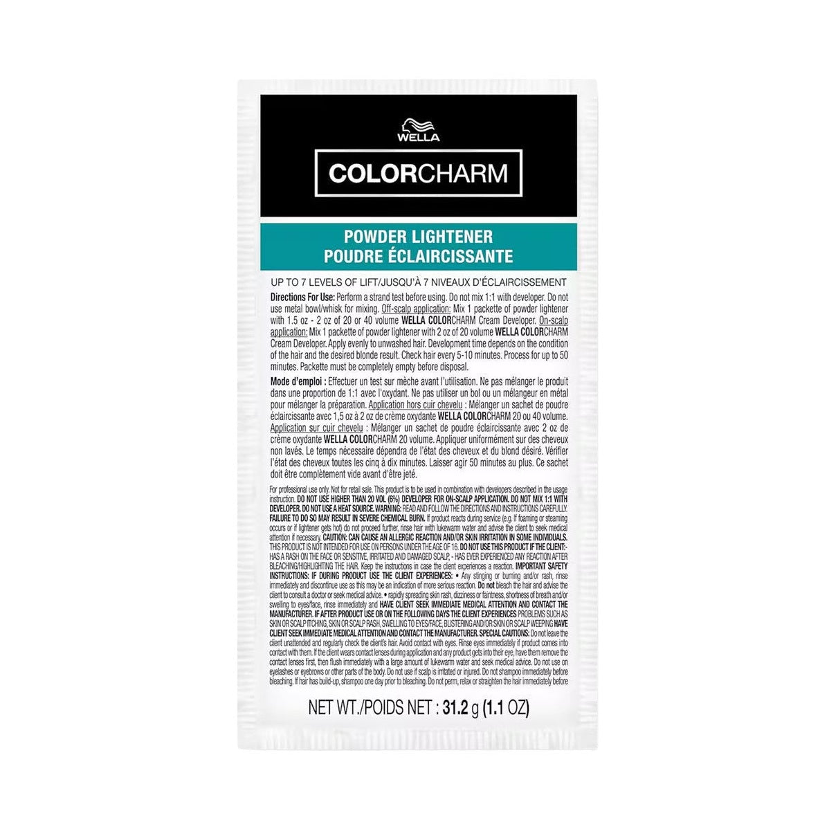 C/CHARM COLOR LIGHTENER BLEACH POWDER EXTRA - 16 OZ