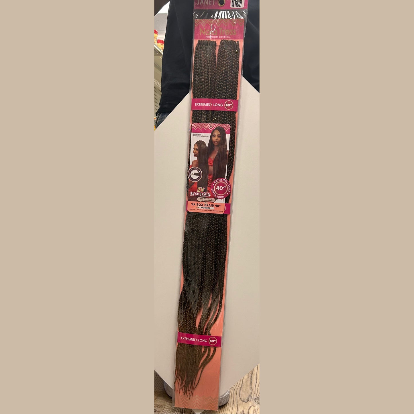 JANET NALA TRESS 2X BOX BRAID - EXTREMELY LONG - 40''