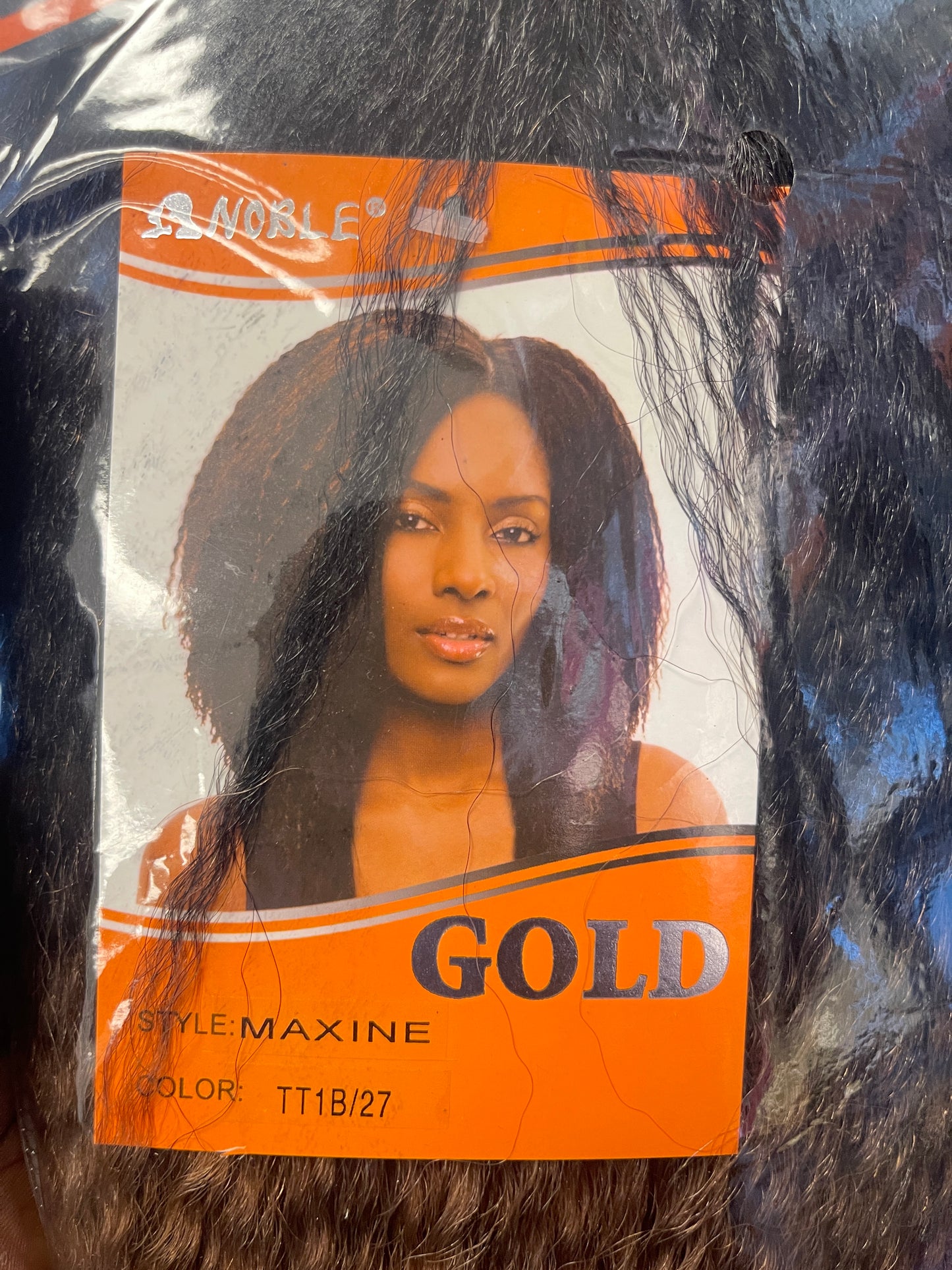 NOBLE - GOLD Maxine 100% Synthetic Hair