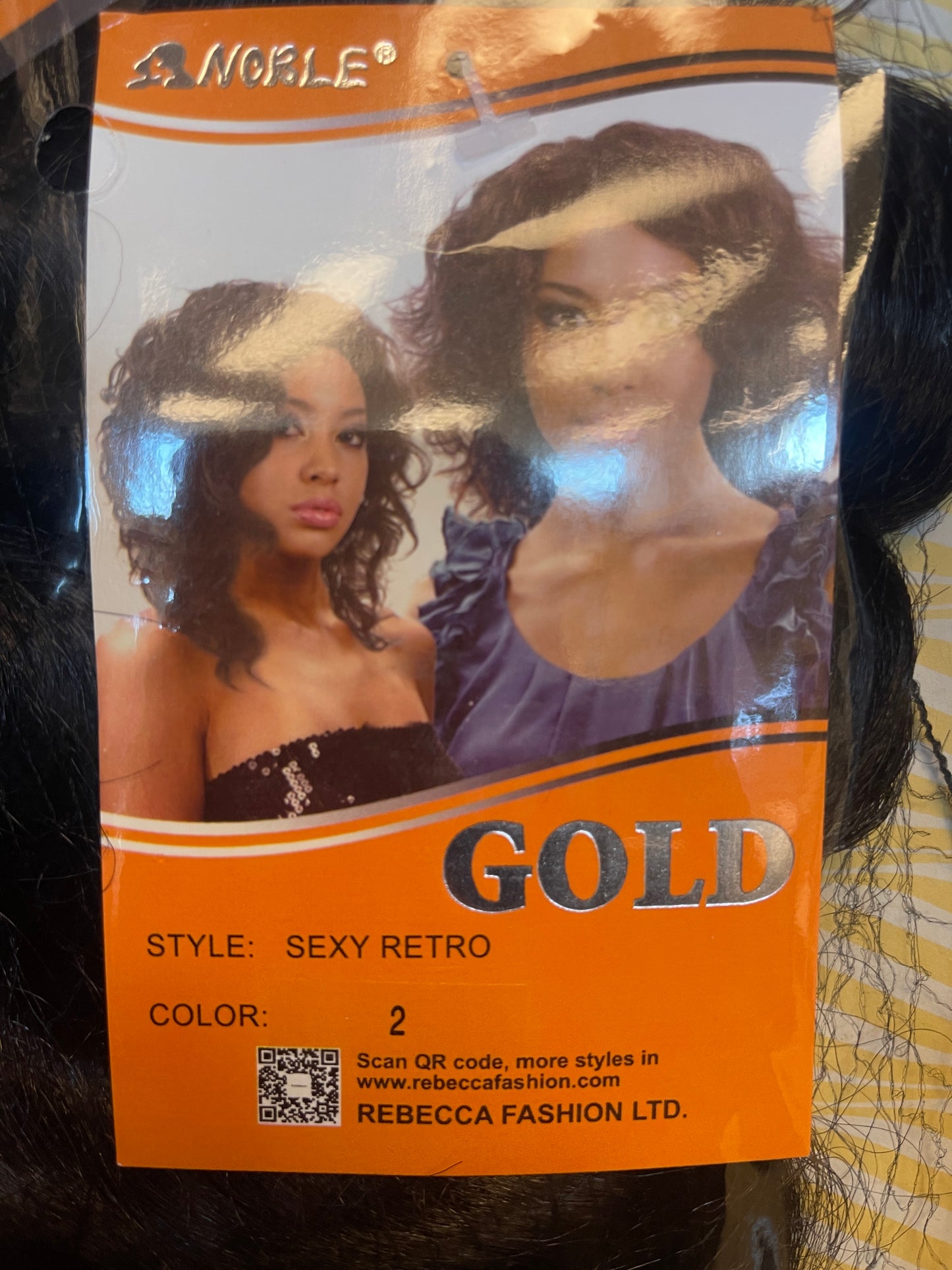 NOBLE - GOLD Maxine 100% Synthetic Hair